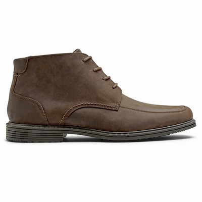 Botas Chukka Rockport Taylor Waterproof Homem Marrom PT-54268